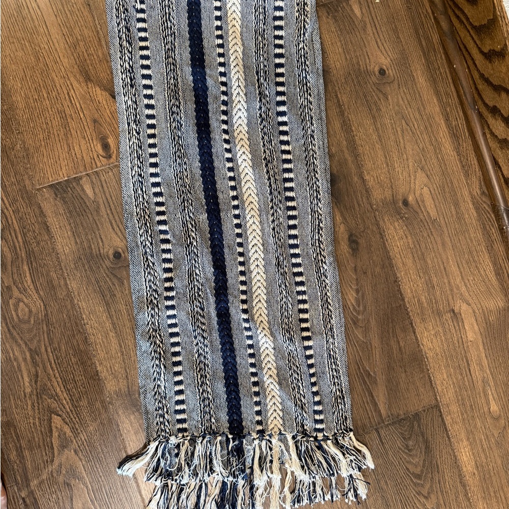 Striped table runner